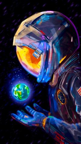 Pin by ray ZC on favs  Astronaut art Space drawings Art wallpaper