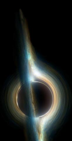 Intestellar Gargantua Black Hole  Black hole wallpaper Hubble images Hole drawing