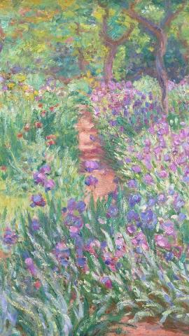 Download premium image of Monet iPhone wallpaper phone background The Artists Garden in Giverny famous painting about iphone wallpaper claude monet monet paintings claude monet iphone wallpaper and impressionist 3933114