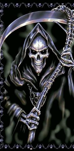 Skull Grim Reaper