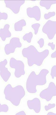 Purple cow print
