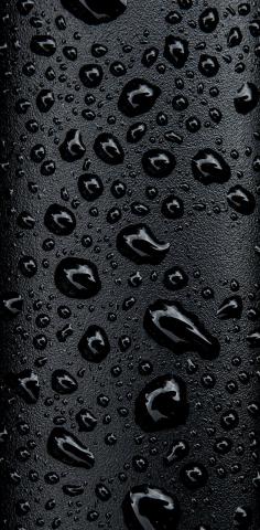 Black Water Droplets