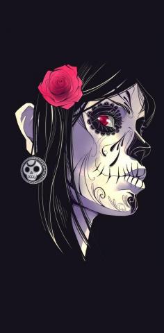 Skull girl
