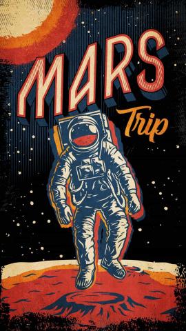Mars Trip IPhone Wallpaper HD  IPhone Wallpapers