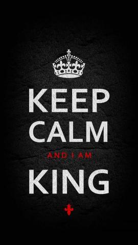 Keep Calm I Am King IPhone Wallpaper HD  IPhone Wallpapers