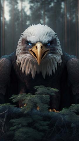 Evil Eagle IPhone Wallpaper HD  IPhone Wallpapers