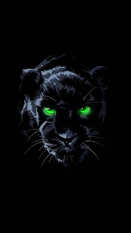 Black Panther In Dark IPhone Wallpaper HD  IPhone Wallpapers