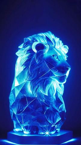 Crystal Lion IPhone Wallpaper HD  IPhone Wallpapers