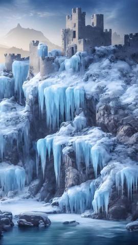 Frozen Castle IPhone Wallpaper HD  IPhone Wallpapers