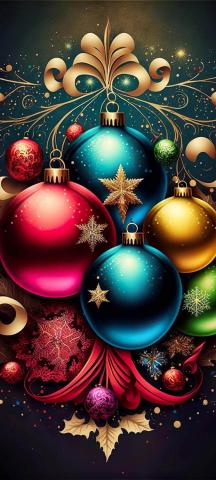 Christmas Decoration IPhone Wallpaper HD  IPhone Wallpapers