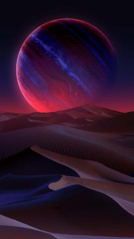 Extraterrestrial Desert IPhone Wallpaper HD  IPhone Wallpapers