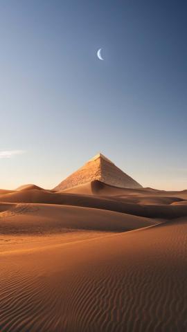 Pyramid In Desert IPhone Wallpaper HD  IPhone Wallpapers