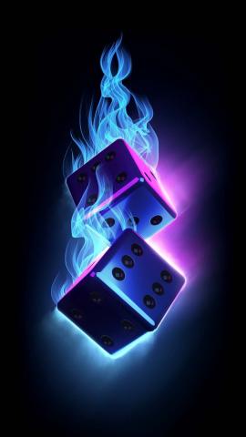 Dice Fire IPhone Wallpaper HD  IPhone Wallpapers