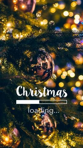 Christmas Loading IPhone Wallpaper HD  IPhone Wallpapers
