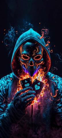 Anonymus Poker IPhone Wallpaper HD  IPhone Wallpapers