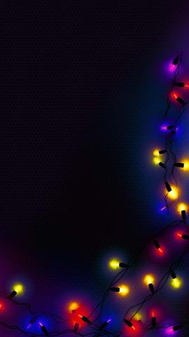 Christmas New Year Lights IPhone Wallpaper HD  IPhone Wallpapers