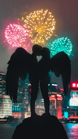 New Year Love IPhone Wallpaper HD  IPhone Wallpapers