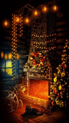 Cozy Christmas IPhone Wallpaper HD  IPhone Wallpapers