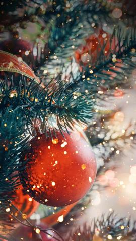 Christmas Decoration 4K IPhone Wallpaper HD  IPhone Wallpapers