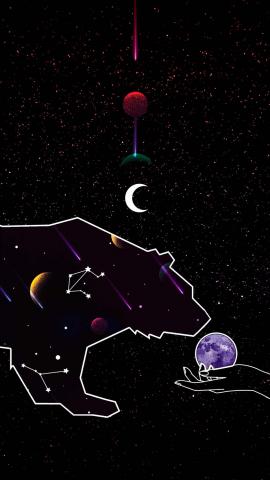 Space Bear IPhone Wallpaper HD  IPhone Wallpapers
