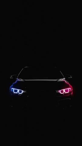 BMW Lights In Dark IPhone Wallpaper HD  IPhone Wallpapers