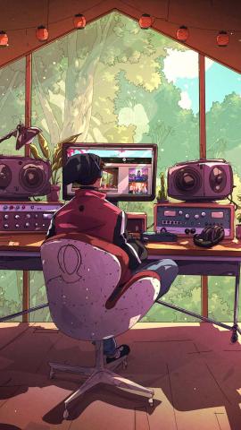Workstation Chillwave IPhone Wallpaper HD  IPhone Wallpapers
