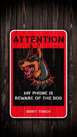 Beware Of Dog IPhone Wallpaper HD  IPhone Wallpapers