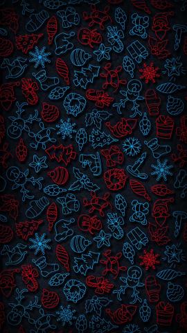 Christmas Background IPhone Wallpaper HD  IPhone Wallpapers