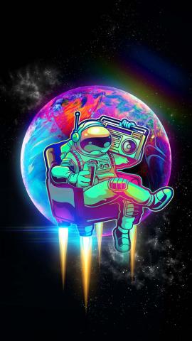 Space And Chill IPhone Wallpaper HD  IPhone Wallpapers