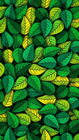 Green Leaves IPhone Wallpaper HD  IPhone Wallpapers