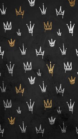 Crown Pattern IPhone Wallpaper HD  IPhone Wallpapers