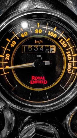 Royal Enfield Meter Console IPhone Wallpaper HD  IPhone Wallpapers