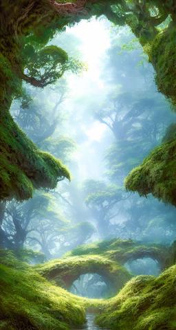 Green Scifi Forest IPhone Wallpaper HD  IPhone Wallpapers