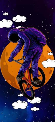 Astronaut Bike Rider IPhone Wallpaper HD  IPhone Wallpapers