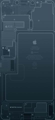 IPhone Pacific Blue Pro Max Schematic IPhone Wallpaper HD  IPhone Wallpapers
