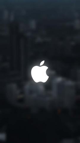 Apple Logo Glow IPhone Wallpaper HD  IPhone Wallpapers