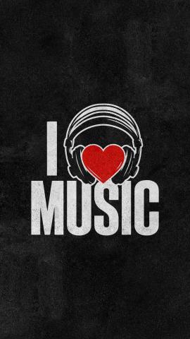 I Love Music IPhone Wallpaper HD  IPhone Wallpapers