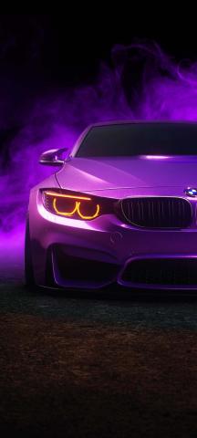Purple BMW Sports Car IPhone Wallpaper HD  IPhone Wallpapers