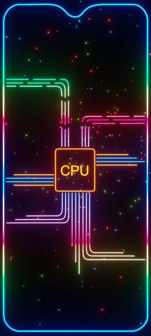 CPU Rainbow Frame IPhone Wallpaper HD  IPhone Wallpapers