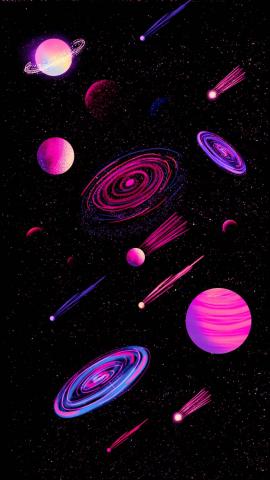 Space Story IPhone Wallpaper HD  IPhone Wallpapers