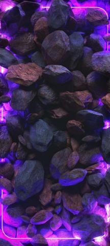 Stone Frame Glow Purple IPhone Wallpaper HD  IPhone Wallpapers