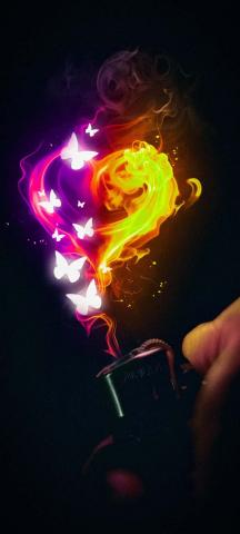 Fire Heart IPhone Wallpaper HD  IPhone Wallpapers