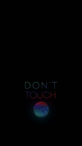 Dont Touch IPhone Wallpaper HD  IPhone Wallpapers