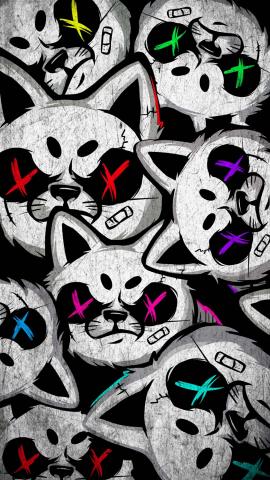 Bad Cats IPhone Wallpaper HD  IPhone Wallpapers