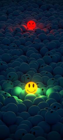 Angry And Happy Emoji IPhone Wallpaper HD  IPhone Wallpapers