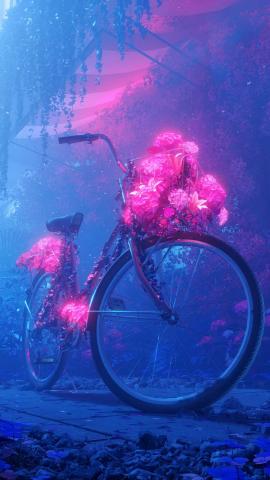 Nature Bicycle IPhone Wallpaper HD  IPhone Wallpapers