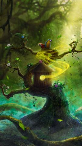 Magical Nest IPhone Wallpaper HD  IPhone Wallpapers