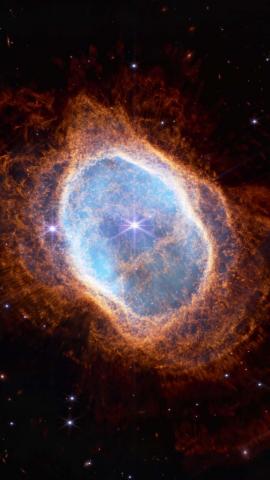 James Webb Telescope Southern Ring Nebula IPhone Wallpaper HD  IPhone Wallpapers