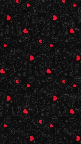 Valentine Patterns IPhone Wallpaper HD  IPhone Wallpapers