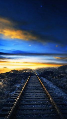 Train Track IPhone Wallpaper HD  IPhone Wallpapers